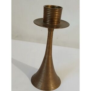 Vintage Brass Bell Candle Holder  bell of sarna made in india